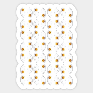 Screambled Eggs Sticker